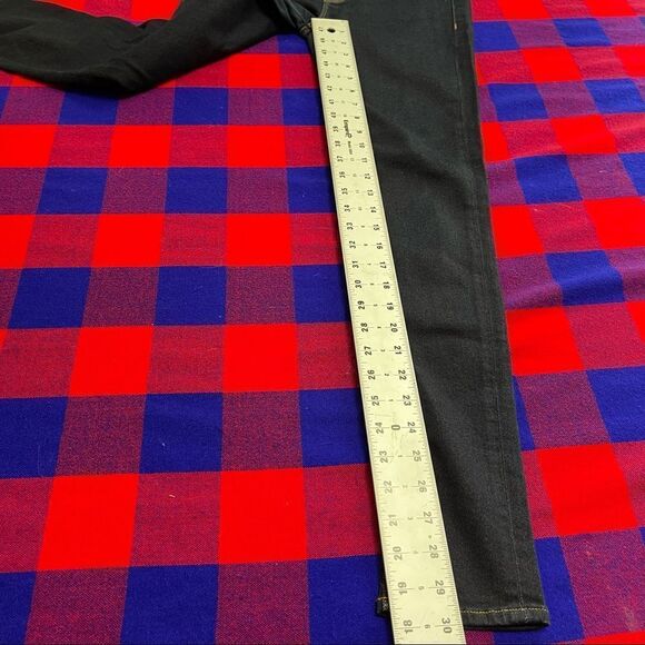 Hudson Women’s Nico Super Skinny Midrise Dark Wash Denim Jeans Size 26 X 30 - Picture 12 of 12